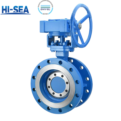 Marine Stainless Steel Double Eccentric Butterfly Valve